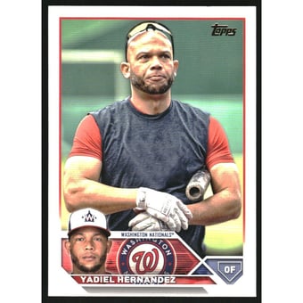 2023 Topps Golden Mirror Image Variations #257 Yadiel Hernandez