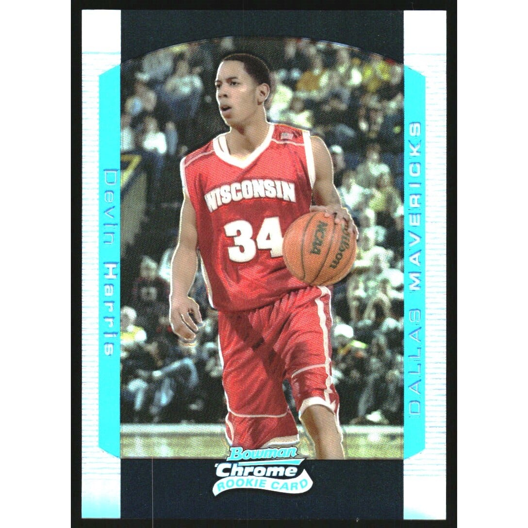 2004-05 Bowman Chrome Refractors #119 Devin Harris. rookie card picture