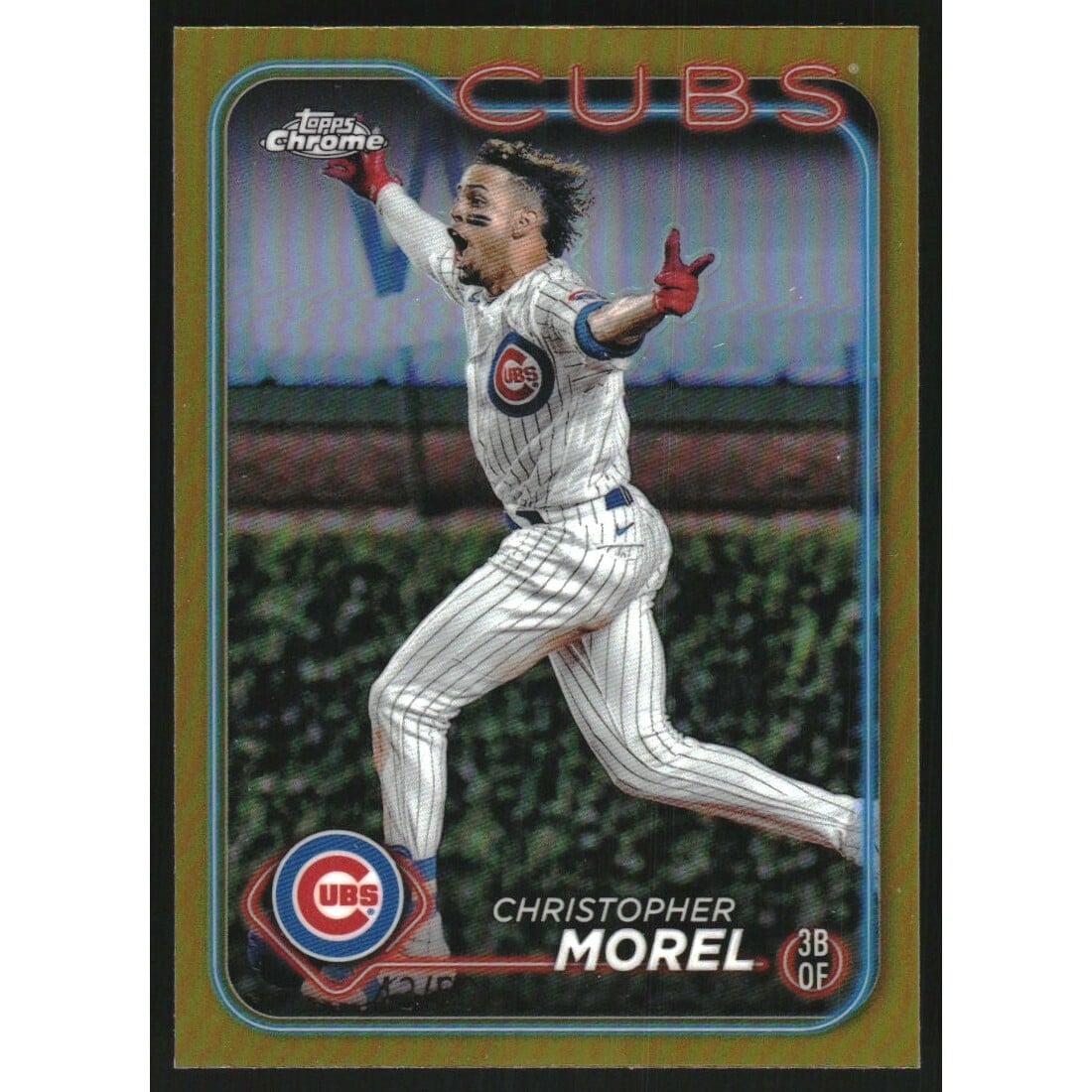 2024 Topps Chrome Gold Refractors #292 Christopher Morel. rookie card picture