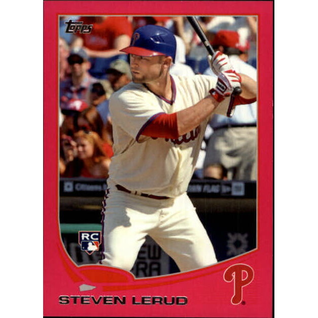 2013 Topps Mini Pink #424 Steven Lerud. rookie card picture