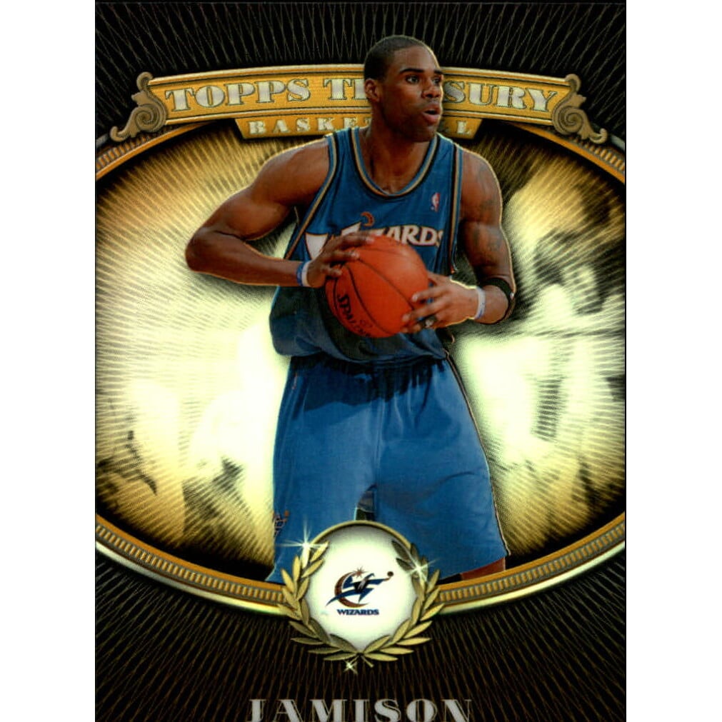 2008-09 Topps Treasury Refractors Gold #62 Antawn Jamison. rookie card picture