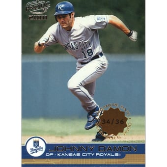 2001 Pacific Premiere Date #197 Johnny Damon