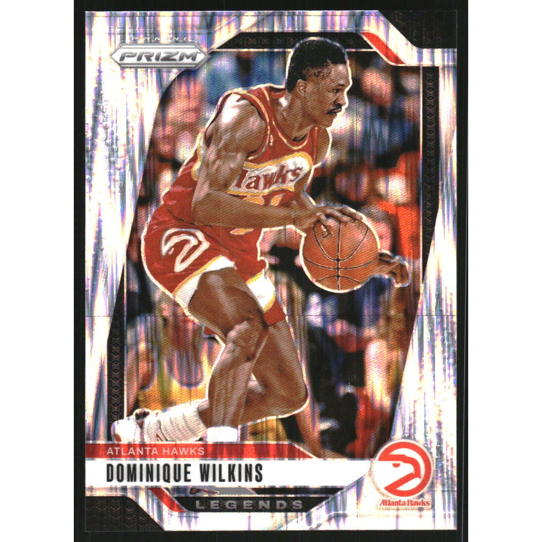 2024-25 Panini Prizm Prizms Skewed #282 Dominique Wilkins 2024-25 Panini Prizm Prizms Skewed #282 Dominique Wilkins