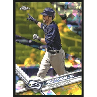 2017 Topps Chrome Sapphire Edition Gold #471 Nick Franklin