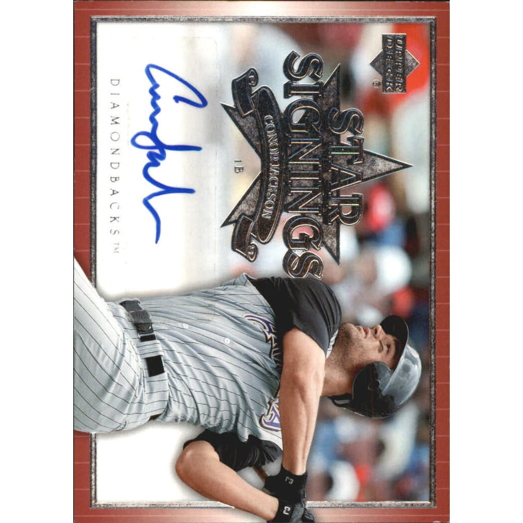 2007 Upper Deck Star Signings #CJ Conor Jackson. rookie card picture
