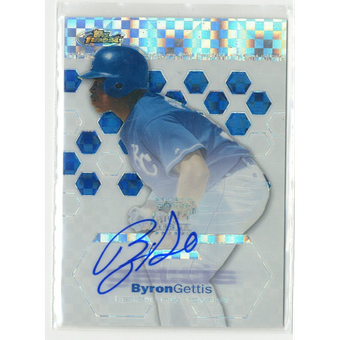 2003 Finest X-Fractors #110 Byron Gettis AU