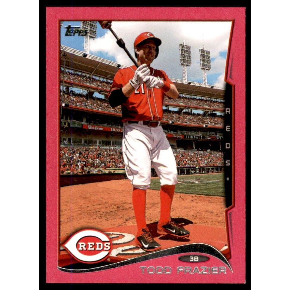 2014 Topps Mini Pink #580 Todd Frazier. rookie card picture