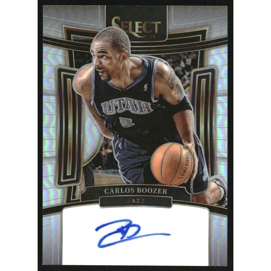 2023-24 Select Signature Selections White Cracked Ice Prizms #24 Gary Harris