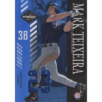 2003 Leaf Limited Threads Number #47 Mark Teixeira A/23