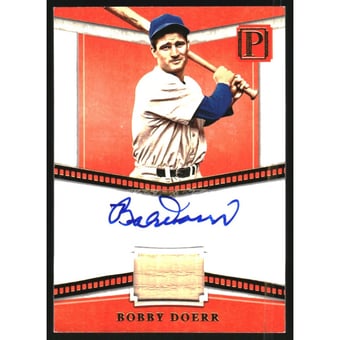 2016 Panini Pantheon Scripts Materials Gold #5 Bobby Doerr/10