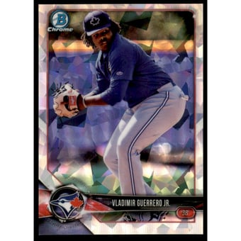 2018 Bowman Chrome Prospects Atomic Refractors #BCP150 Vladimir Guerrero Jr.