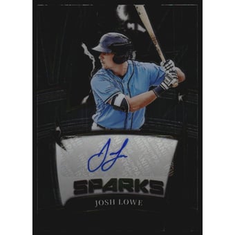 2022 Select Sparks Signatures #12 Josh Lowe