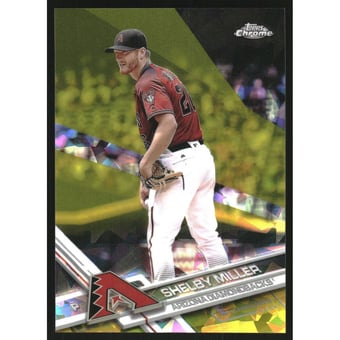 2017 Topps Chrome Sapphire Edition Gold #355 Shelby Miller