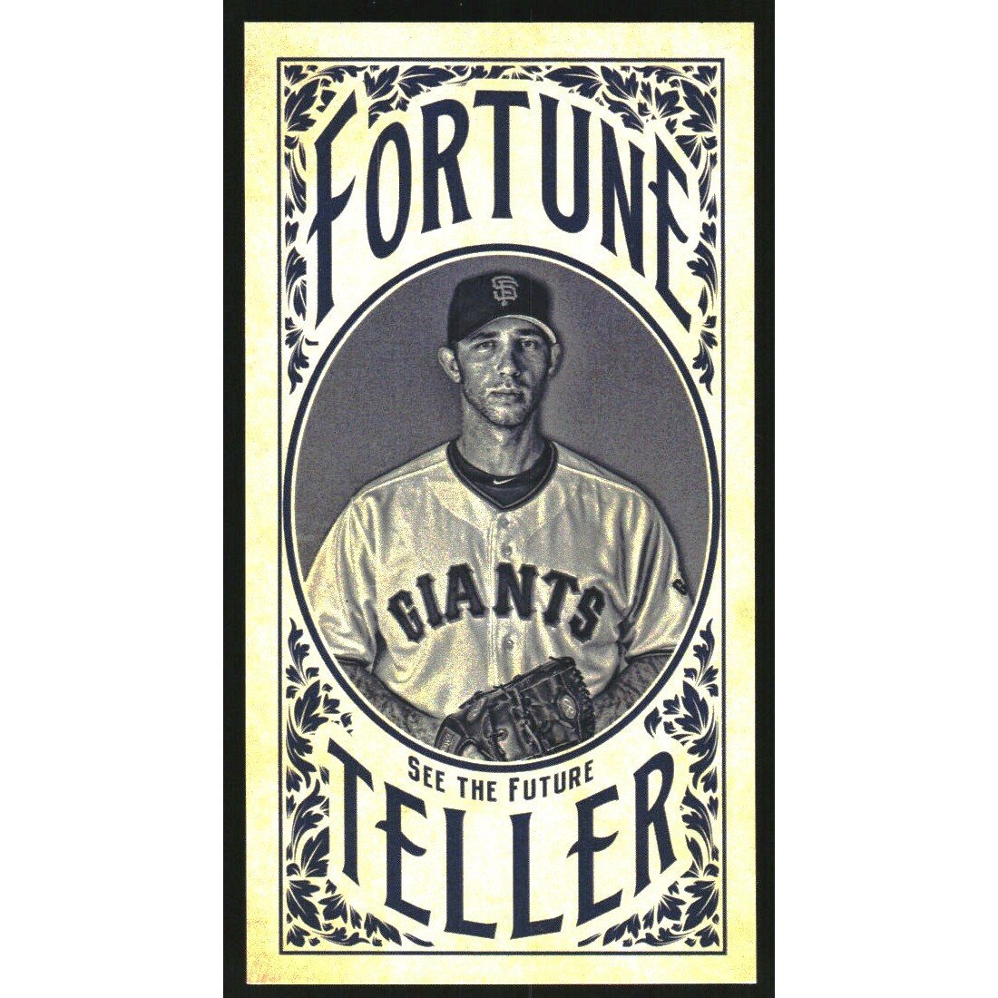 2017 Topps Gypsy Queen Fortune Teller Mini Red #FTMB Madison Bumgarner. rookie card picture