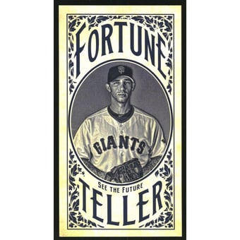 2017 Topps Gypsy Queen Fortune Teller Mini Red #FTMB Madison Bumgarner