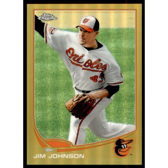 2013 Topps Chrome Gold Refractors #36 Jim Johnson