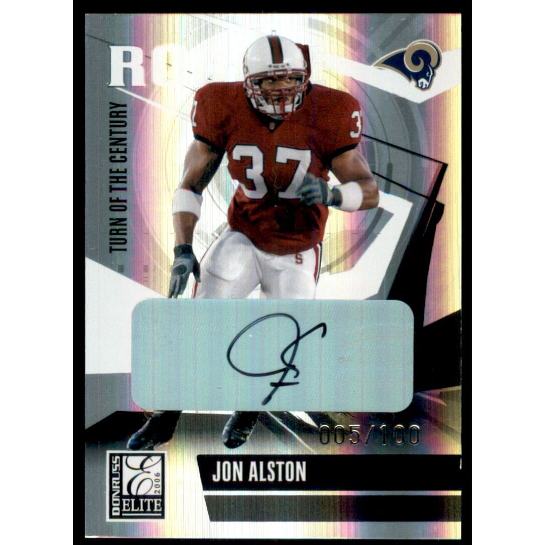 2006 Donruss Elite Turn of the Century Autographs #170 Jon Alston