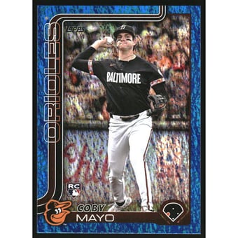 2025 Topps Blue Holo Foil #20 Coby Mayo