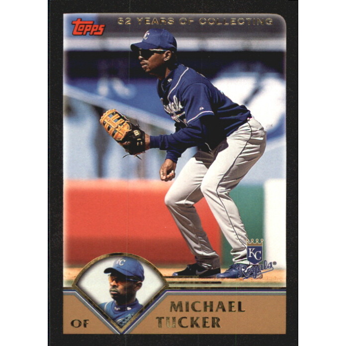 2003 Topps Black #145 Michael Tucker. rookie card picture