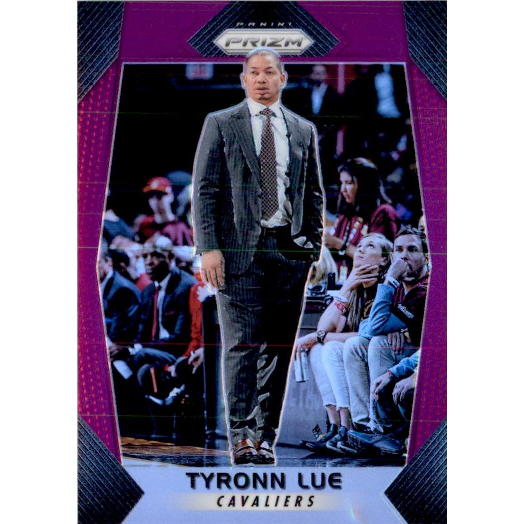 2017-18 Panini Prizm Prizms Purple #200 Tyronn Lue CO. rookie card picture
