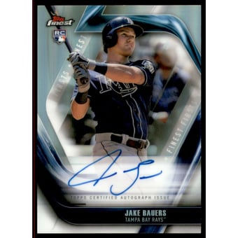 2019 Finest Firsts Autographs #FFAJB Jake Bauers