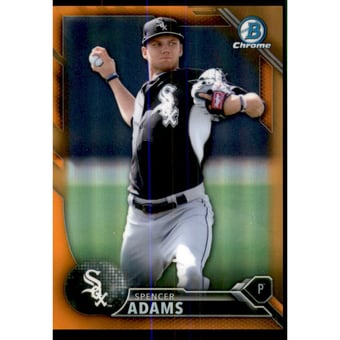 2016 Bowman Chrome Prospects Orange Refractors #BCP190 Spencer Adams