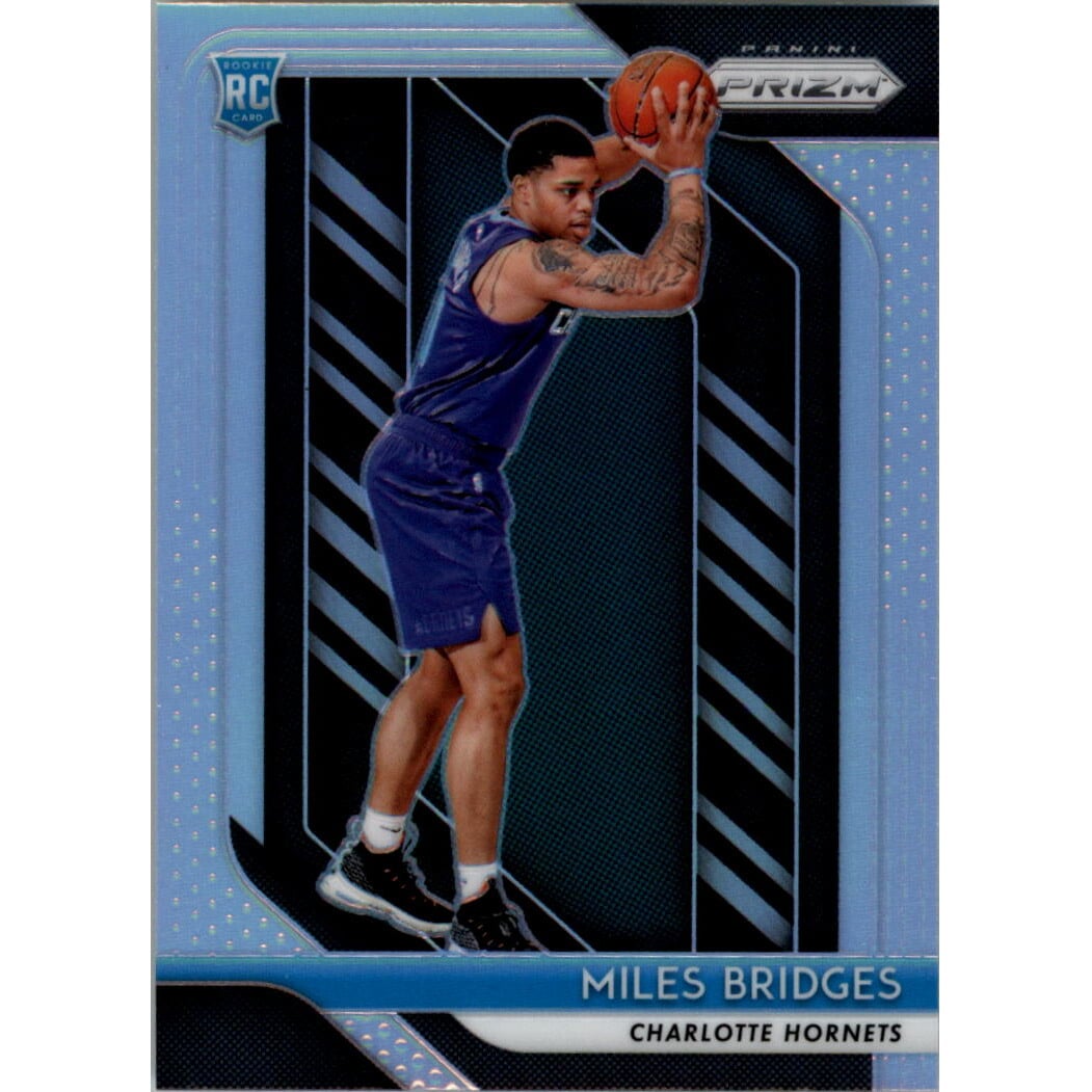 2018-19 Panini Prizm Prizms Silver #278 Miles Bridges. rookie card picture