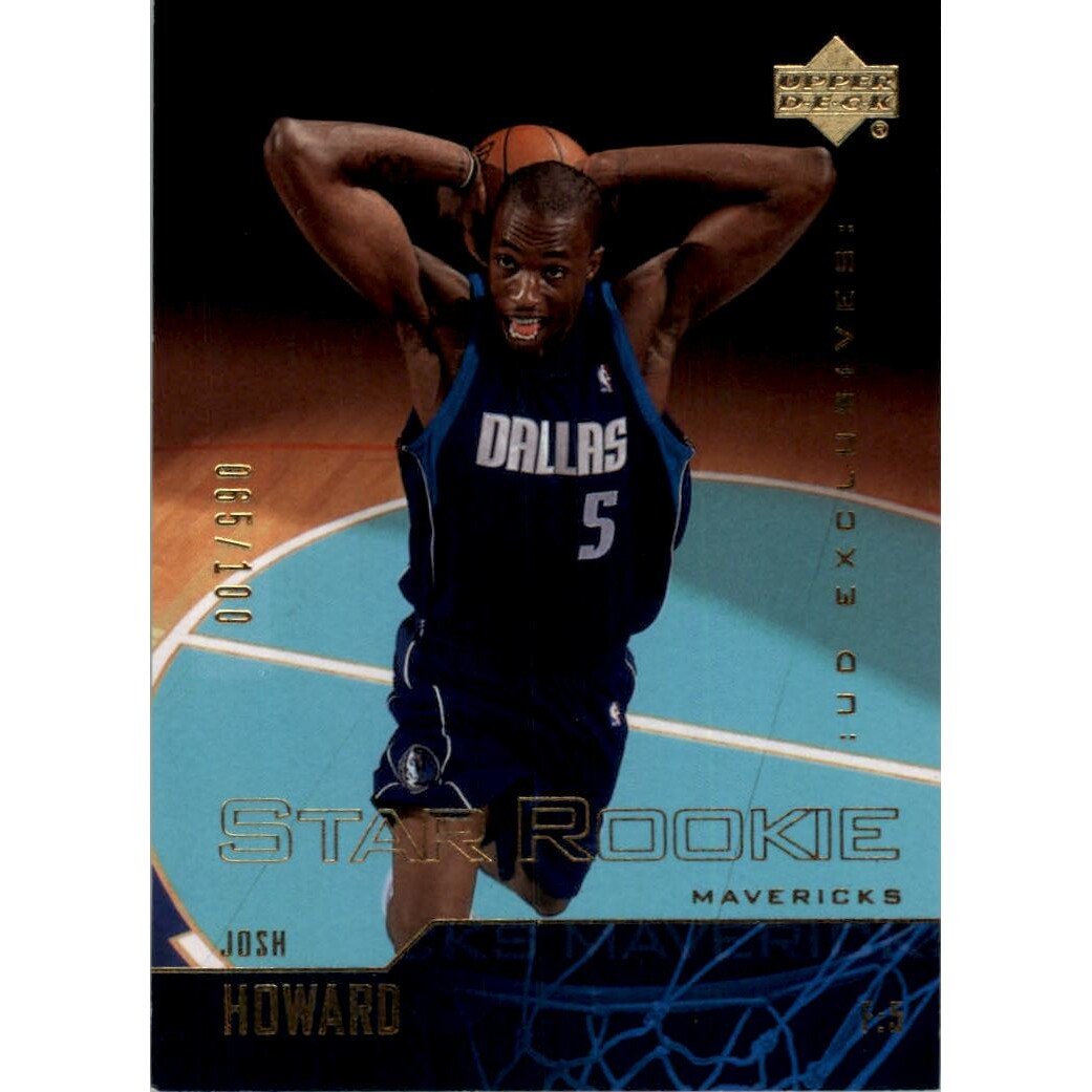 2003-04 Upper Deck Gold #329 Josh Howard. rookie card picture