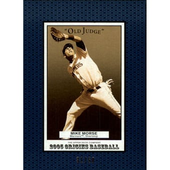 2005 Origins Old Judge Blue #255 Mike Morse YS