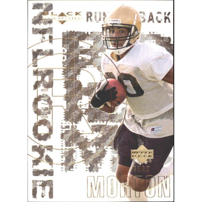 2000 Black Diamond Gold #142 Chad Morton