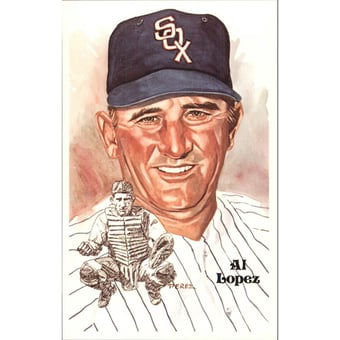 1980-02 Perez-Steele Hall of Fame Postcards #161 Al Lopez
