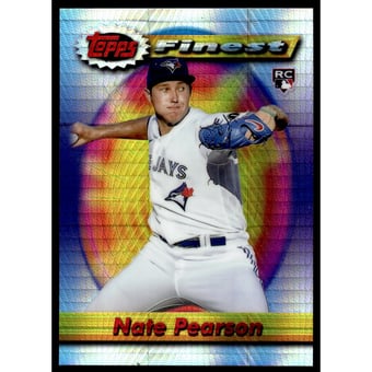 2021 Finest Flashbacks Prism Refractors #196 Nate Pearson