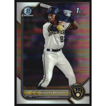 2022 Bowman Chrome Prospects Refractors #BCP88 Hendry Mendez