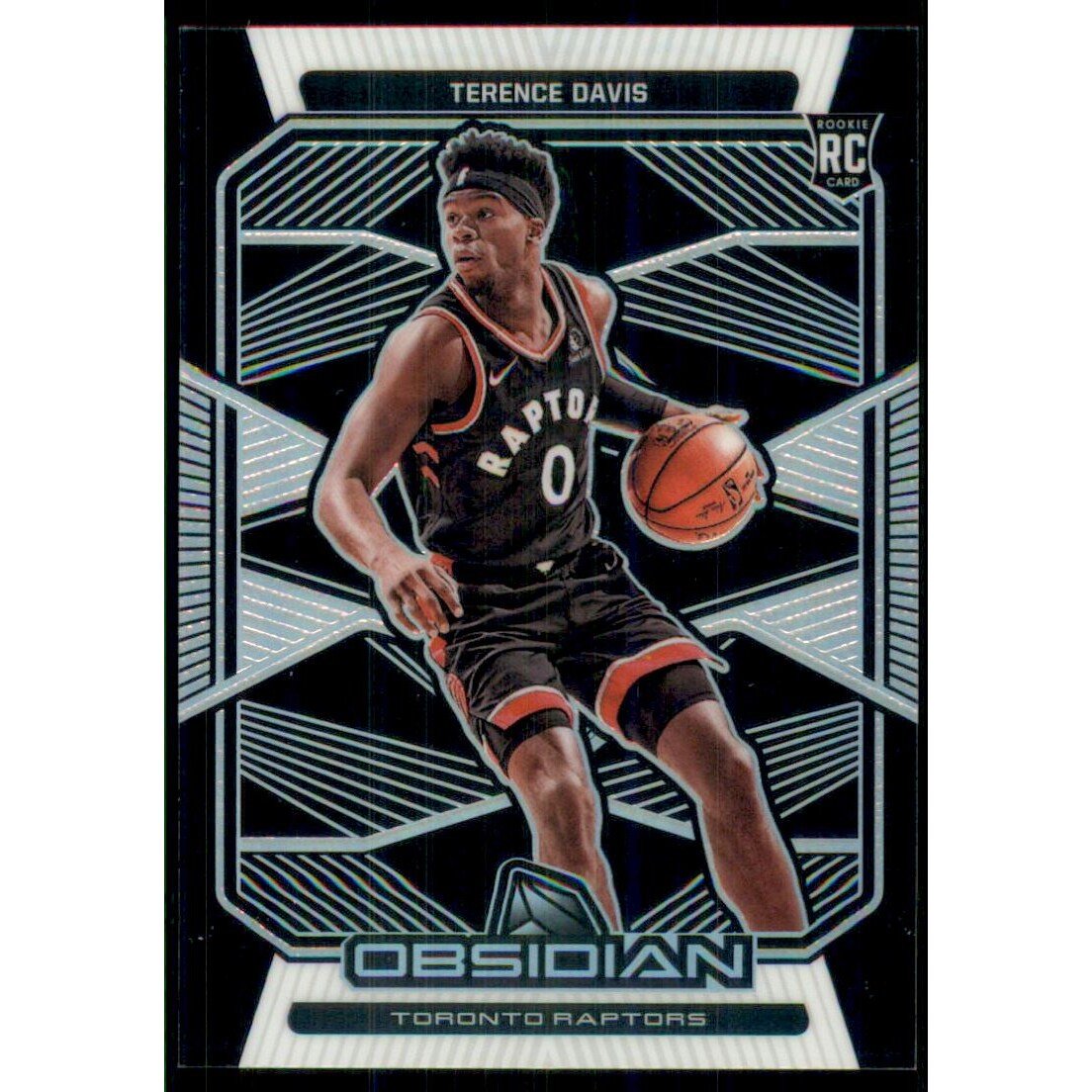 2019-20 Panini Obsidian #192 Terence Davis RC. rookie card picture