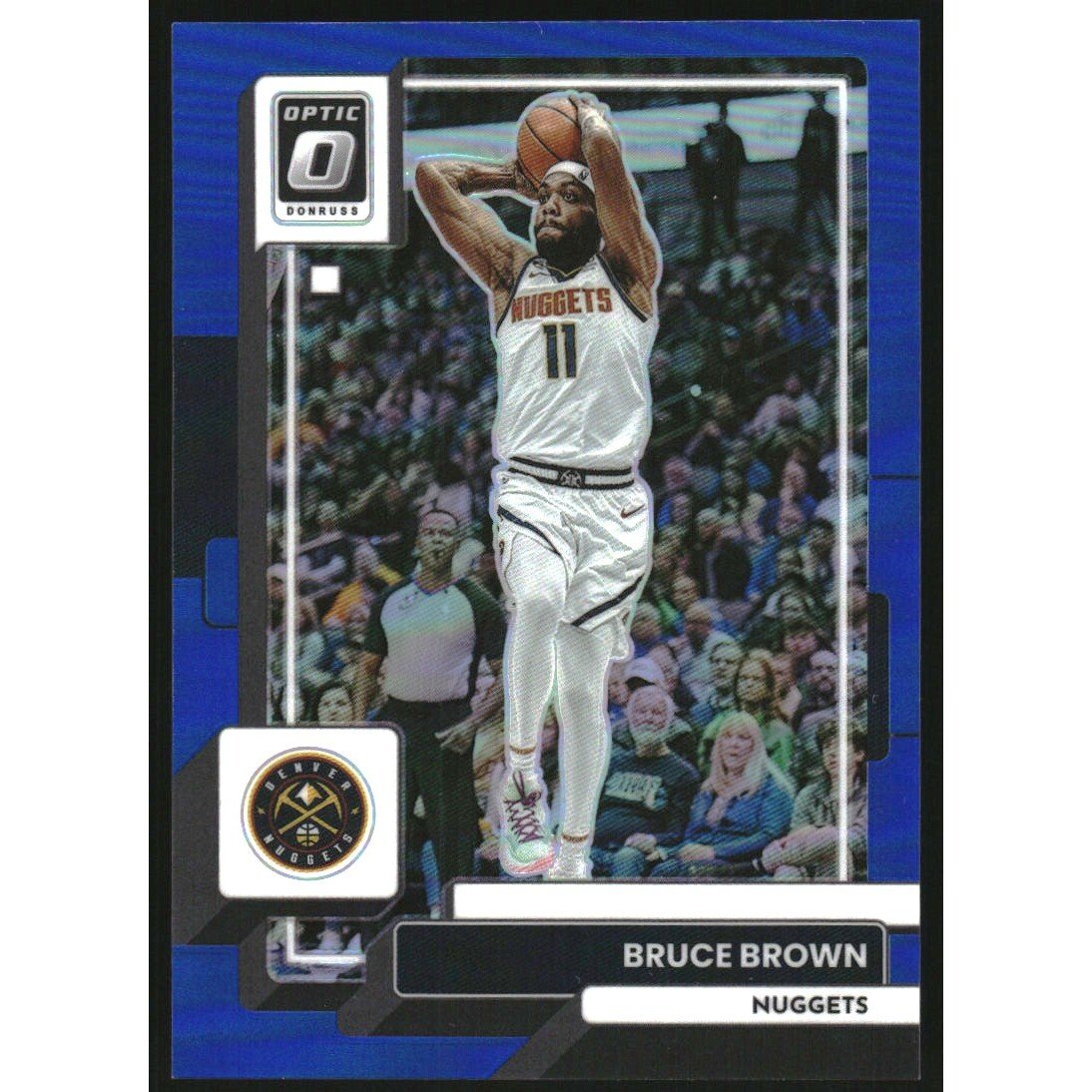 2022-23 Donruss Optic Blue #46 Bruce Brown. rookie card picture