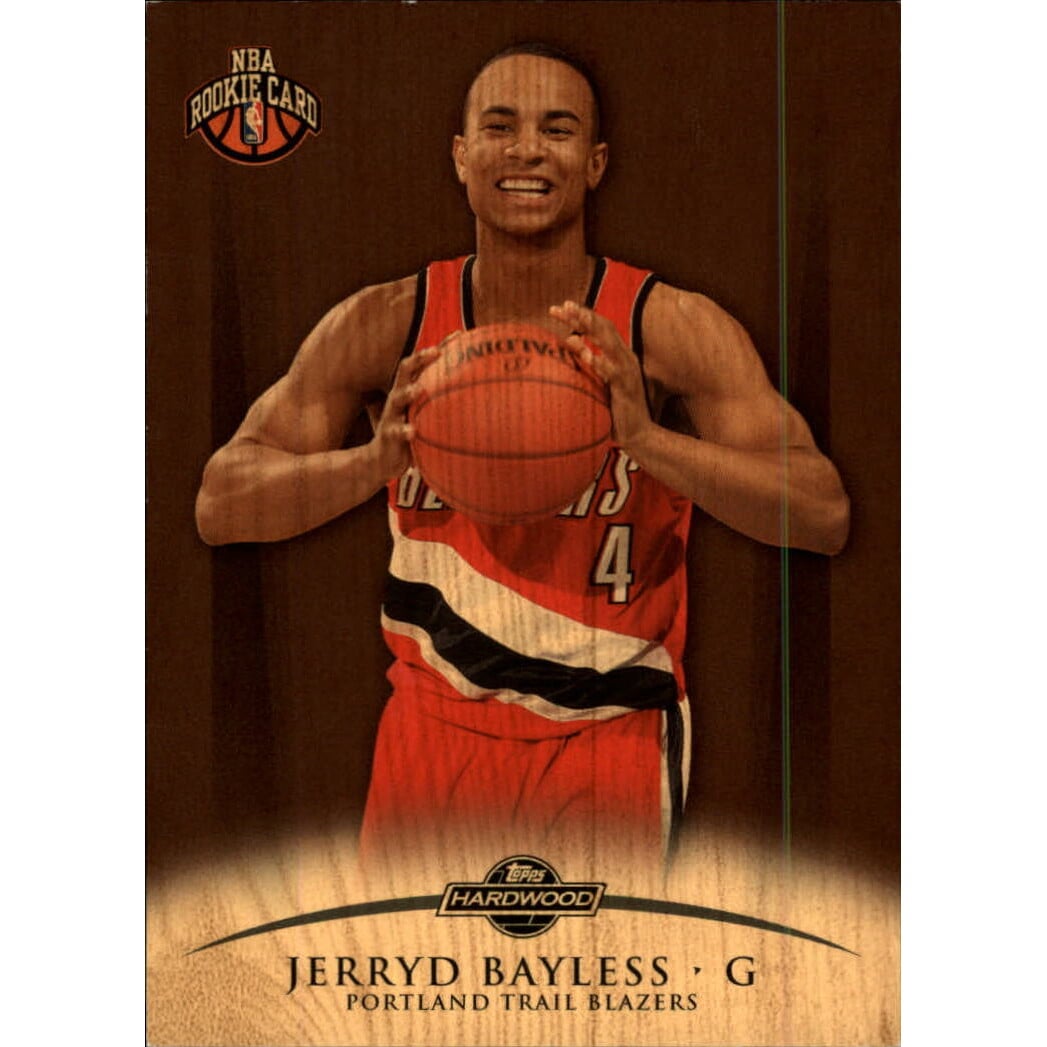 2008-09 Topps Hardwood Mahogany #111 Jerryd Bayless Passing. rookie card picture