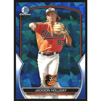 2023 Bowman Chrome Sapphire Prospects #BCP227 Jackson Holliday