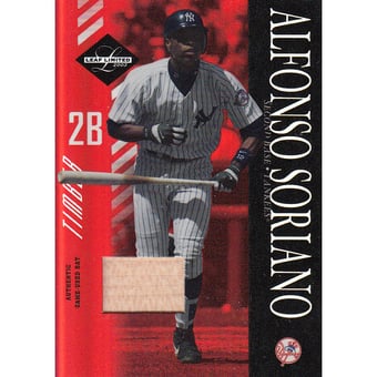 2003 Leaf Limited Timber #23 Alfonso Soriano A