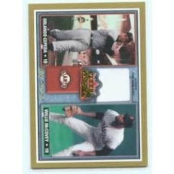 2002 Fleer Fall Classics Rival Factions Game Used #27 W.McCovey Jsy-Cepeda/200