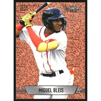 2024 Metal Universe Champions Fresh Foundation Orange FX #FF35 Miguel Bleis
