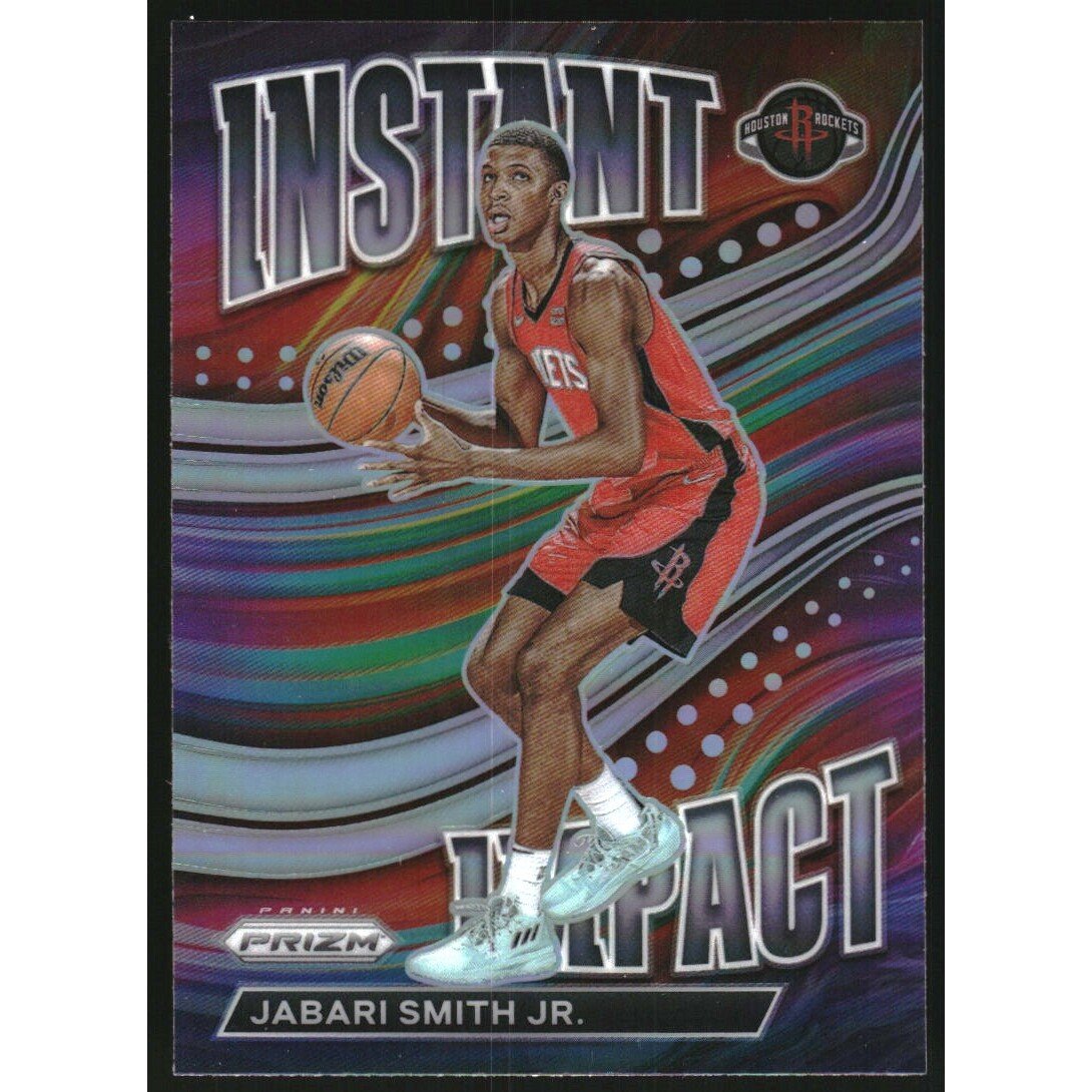 2022-23 Panini Prizm Instant Impact Prizms Silver #3 Jabari Smith Jr.. rookie card picture