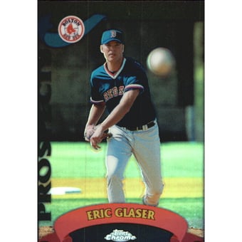 2002 Topps Chrome Black Refractors #322 Eric Glaser PROS