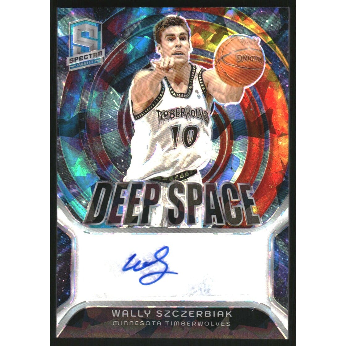 2023-24 Panini Spectra Deep Space Signatures Astral #33 Wally Szczerbiak/49. rookie card picture