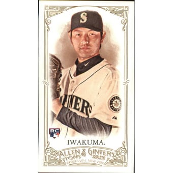 2012 Topps Allen and Ginter Mini A and G Red Back #53 Hisashi Iwakuma