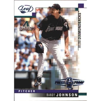 2003 Leaf Press Proofs Blue #128 Randy Johnson