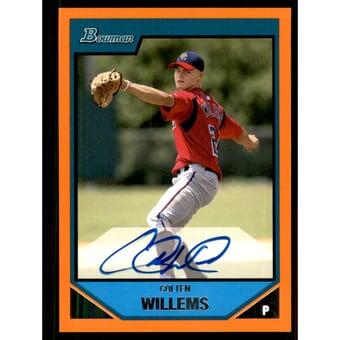 2007 Bowman Prospects Orange #BP125 Colten Willems AU