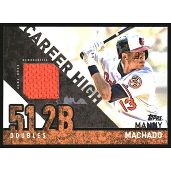 2015 Topps Career High Relics #CRHMM Manny Machado