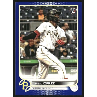 2022 Topps Royal Blue #537 Oneil Cruz