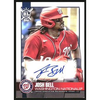2021 Topps Big League Autographs #BLAJO Josh Bell