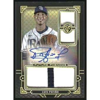 2022 Topps Triple Threads Onyx #RFPARLP Luis Patino JSY AU